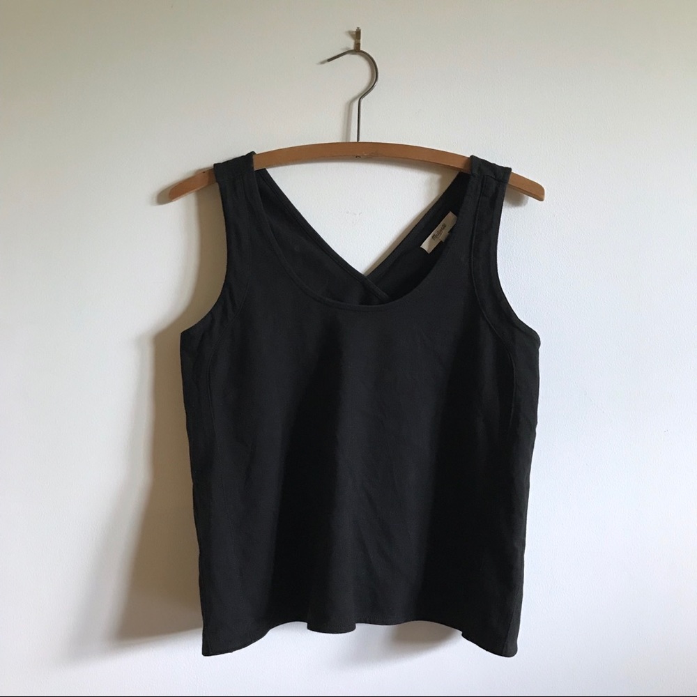 Sold ✖️ Madewell Cross-back Crop Tank